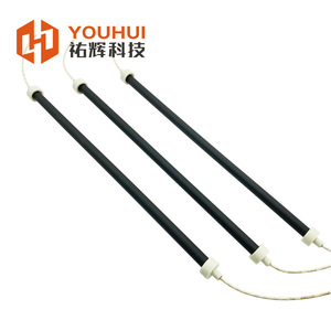 Youhui Single <b>Tube</b> Medium Wave Infrared <b>Heating</b> Lamp 220V 1500W Black <b>Tube</b> Immersion Diving Lamp Energy Saving - Product Image 2
