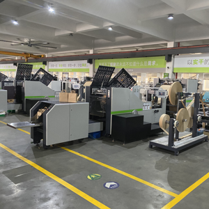 Máquina Formadora de Bolsas de Papel para Compras ROKIN, para Prendas, Alimentos, Panadería, Frutería, <span class=keywords><strong>Mercadona</strong></span> - Product Image 4