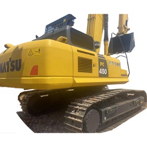 Second Hand Komatsu PC450 Excavators Used 45Ton Crawler Excavator Komatsu Engine Hydraulic Pump Thumb Attachment - Product Image 1