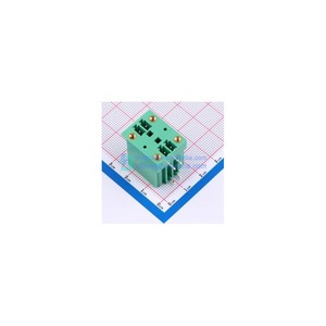 قائمة بوم * 02p-gn0cu-a لوحة طرفية خضراء مقبس جانبي مغلق 8A 2x2P دفع سحب 15EDGRHM-3.81-2*02P - Product Image 1