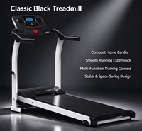 Tapis roulant électrique pliable avec écran LCD et haut-parleurs, équipement d'exercice cardio pour la maison et la salle de sport