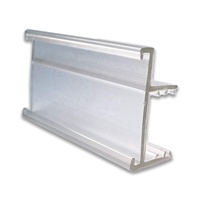 Étagères en bois porte-étiquettes porte-étiquette de magasin de détail non marquant support d'affichage Clip Pvc pince porte-étiquette de prix