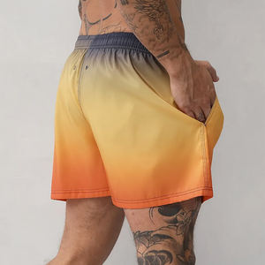 Custom Logo High Quality Surf Trunks Mens Beach Pants <b>Swim</b> <b>Shorts</b> 4 Way <b>Stretch</b> Boardshorts With Pockets - Product Image 4