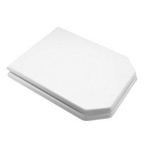 Sedile WC Moderno a Sgancio Rapido per Cesame Vaso Dec, in Plastica e Urea a Forma di V, con Telecomando per Bagno - Product Image 3