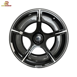 Jantes de style B avec revêtement en fibre de carbone pour Mercedes Benz W464 G63 G500 G550, en alliage d'aluminium, pièces de voiture, jantes forgées - Product Image 1