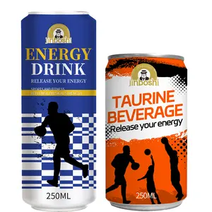 Venta al por mayor OEM Etiqueta Privada 250ml 330ml hidratación principal sin azúcar vitamina Taurina bebida sabor energético fabricante de refrescos