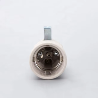 Douille de lampe en céramique F519 E26 E27 de haute qualité, support de lampe en porcelaine à vis, vente directe d'usine