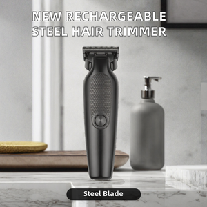 Recortadora de Pelo Eléctrica Inalámbrica de Alta Potencia con Batería Recargable de Iones de Litio, de Acero Inoxidable, Ajustable para Hombres - Product Image 2