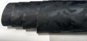 Cuero Sintético PU Suave Perlado con Patrón de Cuadros Elástico 3D de 0.9mm y Diseño de Humo 3D de Alta Calidad - ¡Venta Caliente! - Product Image 4