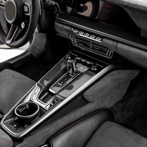 Kit de Modificación y Mejora de Interiores con Piezas de Asiento de Fibra de Carbono para Porsche 911 992 2018-2019, Nuevo - Product Image 2