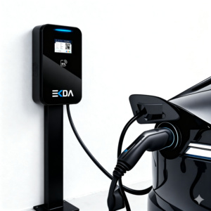 Borne de recharge murale EKDA 22 kW Type 2 avec application, Wi-Fi, OCPP 1.6J, intelligente, 32A, station de recharge pour véhicules électriques Type 2, <span class=keywords><strong>Zencar</strong></span> - Product Image 6