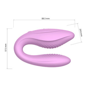 Nueva FORMA <span class=keywords><strong>DE</strong></span> U usable doble estimulación punto G clítoris pareja juguete sexual vibrador <span class=keywords><strong>de</strong></span> Control remoto inalámbrico para mujeres - Product Image 5