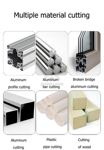 เครื่องเลื่อยตัดอลูมิเนียมอัลลอยด์แบบแมนนวลเครื่องตัดโปรไฟล์ CNC อลูมิเนียม - Product Image 4