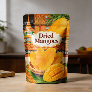 Sacs d'emballage alimentaire en mylar écologiques refermables à fermeture éclair, <span class=keywords><strong>Doypack</strong></span>, étanches aux odeurs, pour sushi, lait, fruits secs et collations - Product Image 1