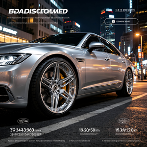 X40ล้อปลอมแ<span class=keywords><strong>ป</strong></span>ลง2ชิ้นล้อขัดลึก19 20 21 22นิ้ว5X112 5X130สำหรับ PORSCHE 911 Cayenne RS BMW M Series - Product Image 2