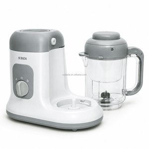 Robot culinaire tendance pour bébé 300 ml, design compartimenté, mixeur à carottes sans BPA, pour la préparation <span class=keywords><strong>de</strong></span> <span class=keywords><strong>jus</strong></span> et purées <span class=keywords><strong>de</strong></span> fruits - Product Image 3