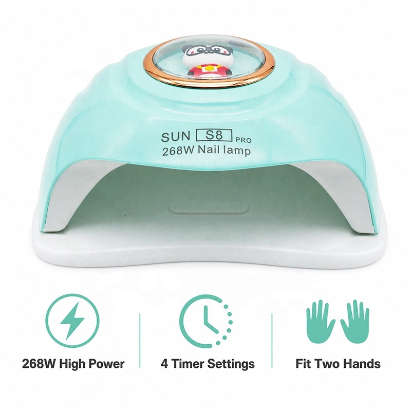 UV LED Nail Dryer Lamp Smart Infrared Sensor Fast Curing All Gels Low Heat Mode Nail Light