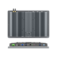 13.3 "aluminium sans ventilateur IP65 panneau industriel PC étanche écran tactile ordinateur I3 I5 I7 CPU gagne OS HMI automatisation d'usine