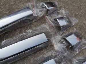 Garniture de couvertures de moulage de poignée de porte latérale chromée pour 2010-2015 Toyota <span class=keywords><strong>Prius</strong></span> XW30 30 zvw30 <span class=keywords><strong>zvw35</strong></span> hayon - Product Image 4