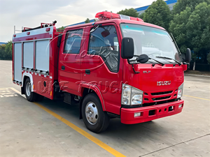 รถดับเพลิงอีซูซุ 4x2 4x4 ขนาด 2 ลูกบาศก์เมตร ทนทาน โครงสร้างเสริมความแข็งแรง สำหรับถนนขรุขระ - Product Image 6