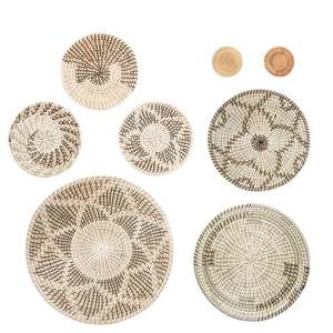 Coffre De Rangement En Osier Porte <span class=keywords><strong>Photo</strong></span> Macramé Tout Pour La Maison Suspension Feuilles Décoration Bureau Comptable - Product Image 1