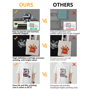 A3 13 inci DTF langsung ke Film Printer dengan Curing Oven dan mesin Hot Press T-shirt mesin cetak - Product Image 4