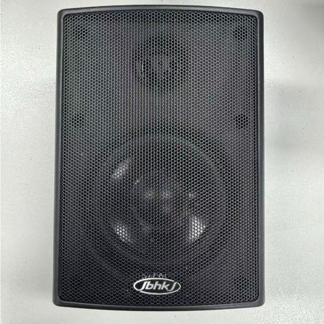 JBHKJ 204A 4-Inch Plastic Wall Mount Public Address Speaker 20W Two-way Audio Crossover 8 Impedance Wired Commercial Audio