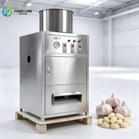 Éplucheur d'ail à vortex d'air haute pression, conception hygiénique de qualité alimentaire