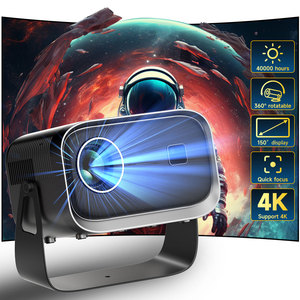 Nhà Máy Bán Buôn Mini Xách Tay Máy Chiếu Thông Minh Rạp Chiếu Phim Gia Đình 4K Full HD Máy Chiếu Điện Thoại Di Động Video Trò Chơi Ngoài Trời LED Proyector - Product Image 1