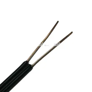 copper underground drop wire 1 pair telephone cable