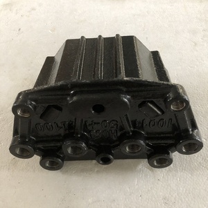 Cuscinetto di gomma ammortizzante del piede posteriore uso per Dongfeng KL/<span class=keywords><strong>KX</strong></span>/GX D760 motore del camion posteriore del cuscino di sospensione 1001150-H0100 - Product Image 5
