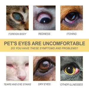 Gouttes oculaires pour chiens et chats, solution naturelle pour les soins des <span class=keywords><strong>yeux</strong></span>, soulage les rougeurs, les démangeaisons, les taches de larmes, nettoie, apaise, répare les <span class=keywords><strong>yeux</strong></span> irrités - Product Image 5