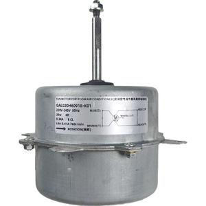 Motor de Ventilador para Aire Acondicionado GAL020H60918-K01, 220V 50Hz 760RPM, Monofásico, Inducción, Montaje con Brida - Product Image 1