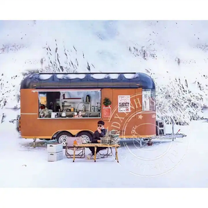 Carro de comida multifuncional móvil estándar americano de 16 pies con certificación DOT, remolque de comida, camión de comida personalizado - Product Image 1