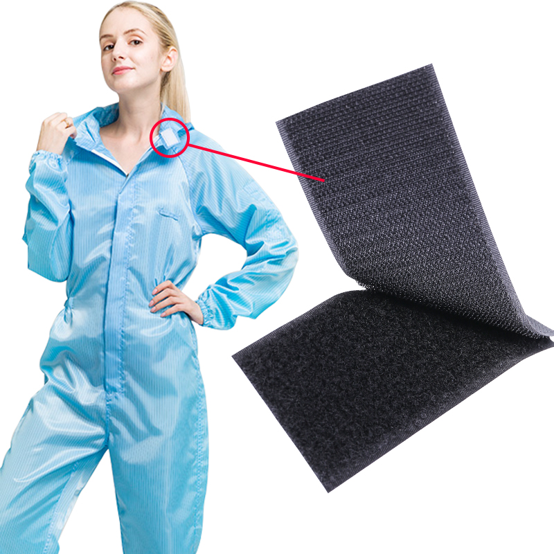 Застежка велюровая лента производство хорошее качество ткань для одежды Пришивание крючок и петля полиэстер/нейлон