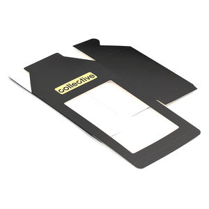 ขายส่งแฟ้มกระดาษลูกฟูกแบบกำหนดเอง ทนทาน พิมพ์ลายเต็มใบ บรรจุภัณฑ์หมวกเบสบอล วัสดุรีไซเคิล ปั๊มโลโก้ตามสั่ง แบบด้าน - Product Image 6