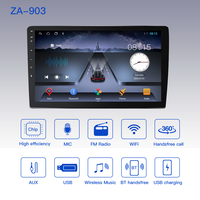 Autoradio Android 9 "avec GPS DSP pour Dodge Ram Lexus Audi Jeep Mazda Caméra de recul 7" & 13 "Options d'écran 8GB RAM 128GB ROM