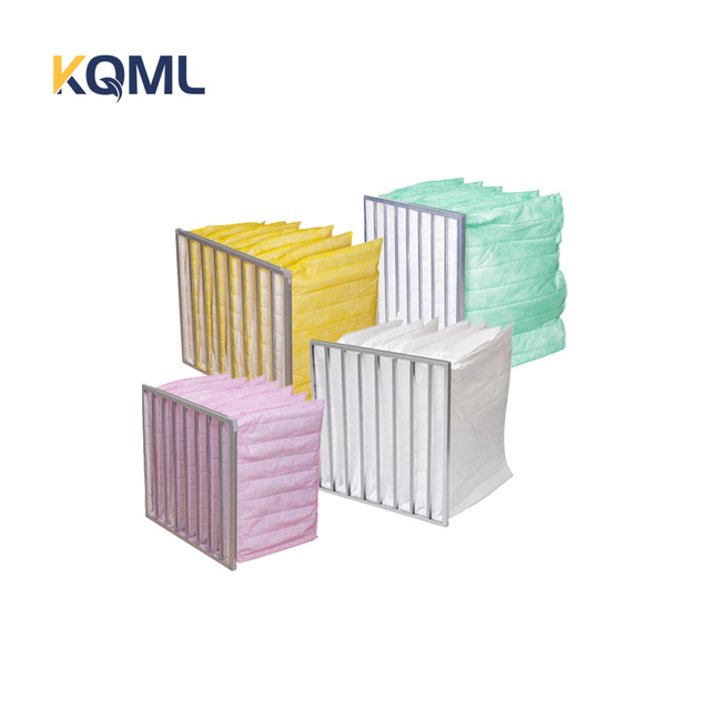 Factory Hot Sale Custom Pocket Bag Filter F5 F6 F7 F8 F9 H10 HVAC Filter 12*12 12*24 24*24 Inches Size