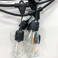 Lampe solaire LED extérieure confortable IP65 S14 2W, la plus populaire pour jardin, terrasse, cour, entrepôt, éclairage d'ambiance pour fêtes, étanche