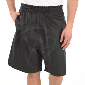 Pantalones Cortos de Cuero Ecológicos de Secado Rápido y Transpirables de Alta Gama, Talla Grande, Servicio OEM, Ropa Casual para Hombre - Product Image 5