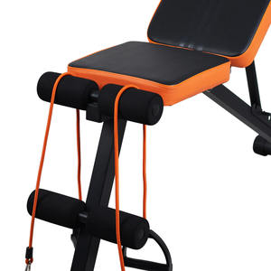 Banc de musculation réglable, équipement de fitness pour salle de sport intérieure avec des fonctionnalités utilitaires pour l'entraînement en intérieur - Product Image 4
