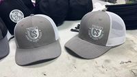 Gorras Trucker Richardson 112 Vintage, Parche de Cuero PVC Tejido, Bordado con Logotipo Personalizado, Malla Trasera, Gorra Deportiva para Exteriores, Moda