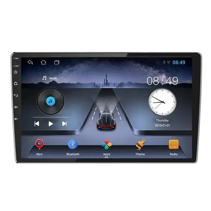 Автомагнитола 2Din 7/9/10 дюймов, мультимедийный плеер Android, GPS, Wi-Fi, Bluetooth-плеер