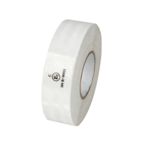 Cinta de Señalización Reflectante Personalizable con Logotipo, para Exteriores, Autos y Camiones, ECE 104r, Autoadhesiva, PVC PET, Impermeable, Alta Reflectividad