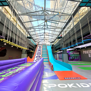 <span class=keywords><strong>Pokiddo</strong></span> - Equipo de Juegos Interior para Niños de Gran Capacidad con Colores Personalizados, Piscina de Pelotas Grande, Parque de Trampolines, Acero Galvanizado, PVC, PP - Product Image 4