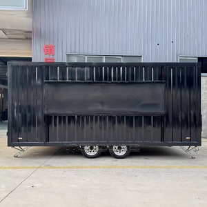 Giá thấp di động Ice Cream & cà phê Trailer đầy đủ tiện nghi nhà bếp miễn phí vận chuyển-cho Snack kinh doanh thực phẩm - Product Image 2