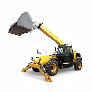 Gran demanda de maquinaria superventas: Manipulador telescópico Walmech con motor de control remoto, tracción 4x4 y 1 año de garantía. - Product Image 1