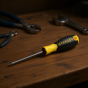 Destornillador Stanley Pozidriv de 100 mm con mango ergonómico y punta de precisión - Product Image 3