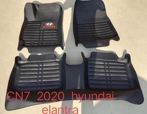 일본 2021 신형 다이아몬드 디자인 자동차 앞뒤 바닥 매트 3D 딥 디쉬 매트 5개 세트 PVC 룩 블랙/베이지 토요타 위고용 - Product Image 4