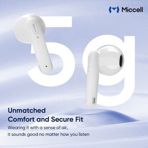 Écouteurs sans fil Miccell BH113 BT 5.3 JL LED avec pilote de 13 mm, longue durée de vie, étanches IPX5, contrôle tactile, semi-intra-auriculaires pour le <span class=keywords><strong>sport</strong></span> - Product Image 6